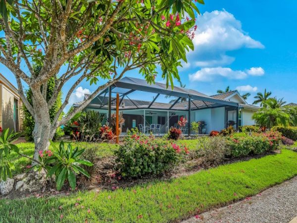 Marco Island Waterfront 3 Bedroom Home with Pool, Spa & Dock