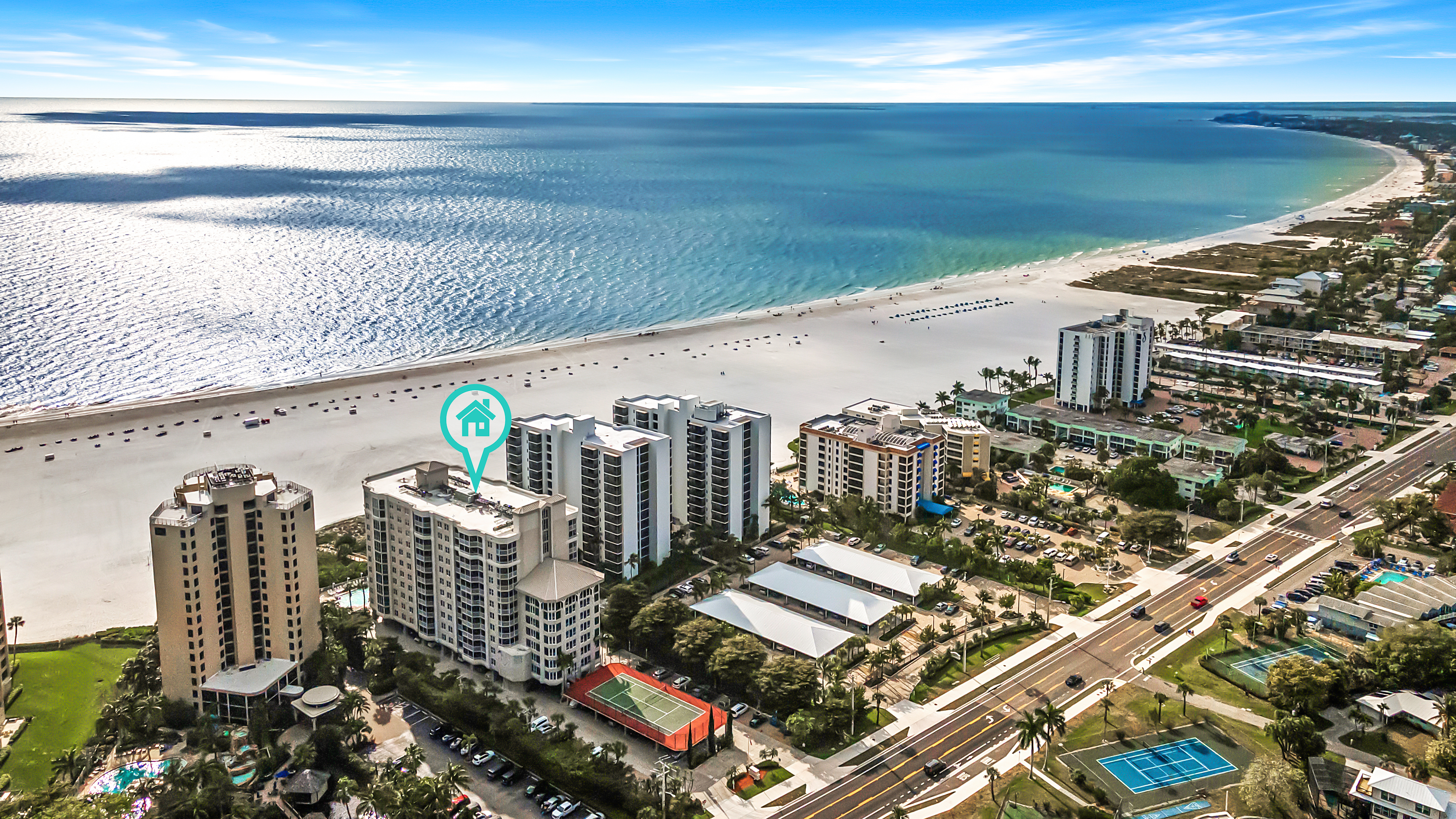 Fort Myers Beach Vacation Rental | 2-Bedroom Gulf-View Condo with Pool