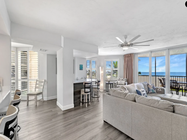 Gulf-Front Fort Myers Beach Three Bedroom Vacation Condo