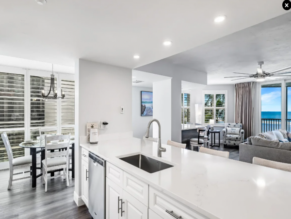 Gulf-Front Fort Myers Beach Three Bedroom Vacation Condo