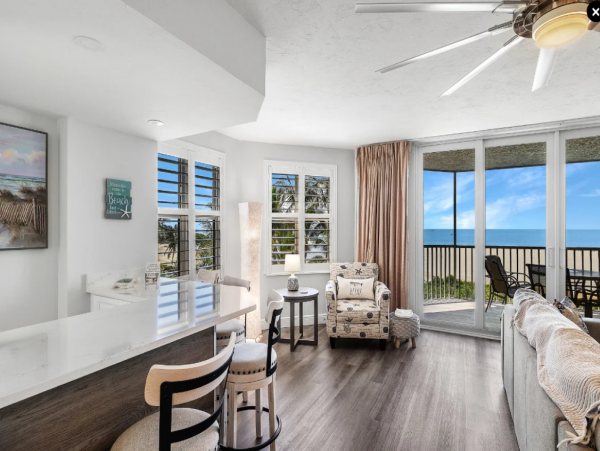Gulf-Front Fort Myers Beach Three Bedroom Vacation Condo