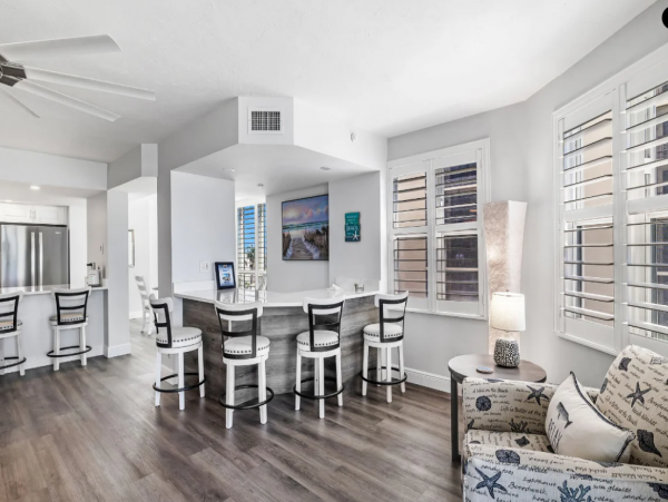 Gulf-Front Fort Myers Beach Three Bedroom Vacation Condo