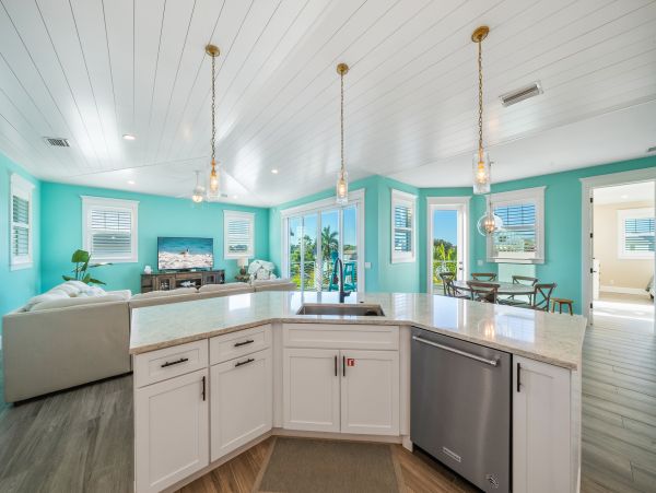 Walk to Beach Holmes Beach Vacation Pool Home Five Bedroom