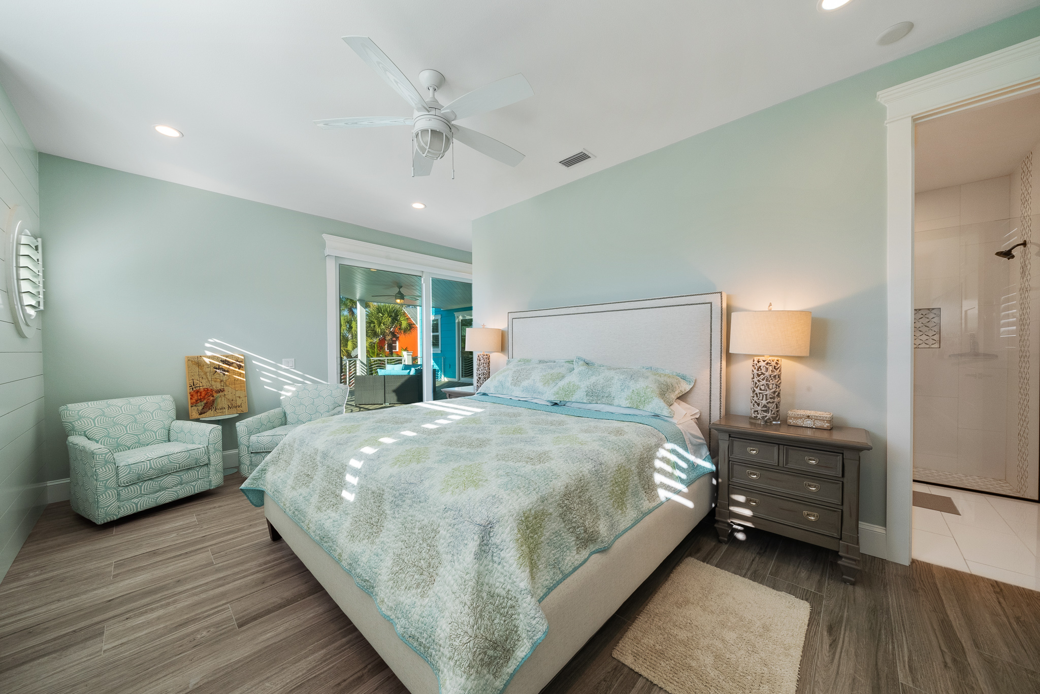 Walk to Beach Holmes Beach Vacation Pool Home Five Bedroom