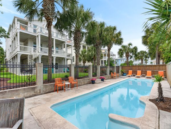 Luxury 7 Bedroom Islae of Palms Vacaation Home with Heated Pool & Ocean Views