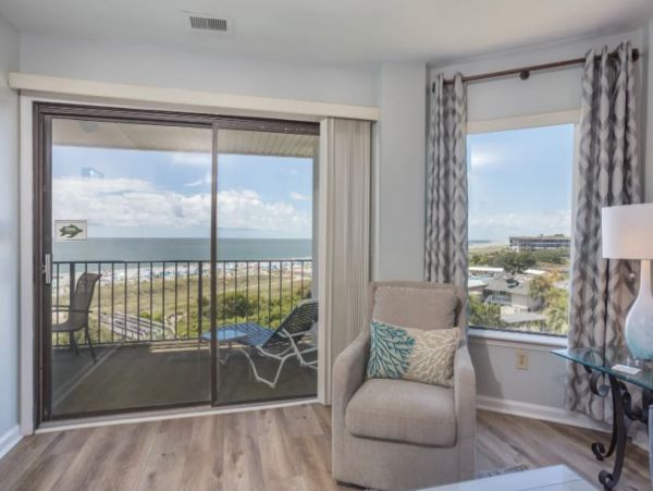 Oceanfront Vacation Condo in Hilton Head Two Bedroom