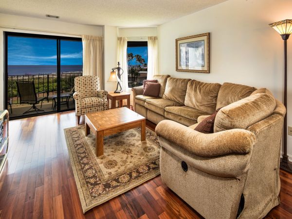 Hilton Head Two Bedroom Beachfront Vacation Villa