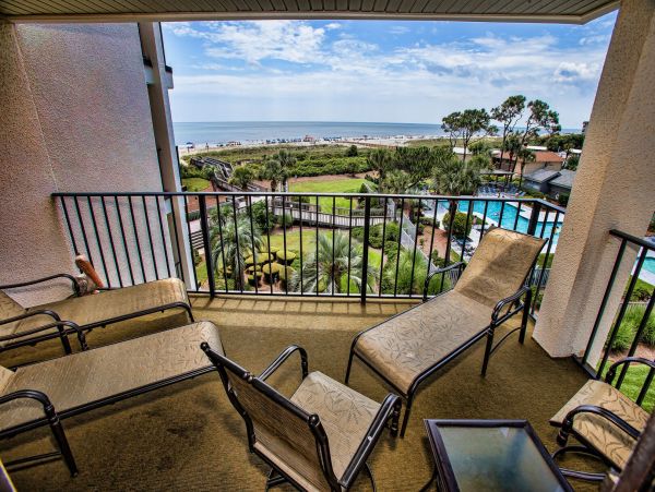 Hilton Head Two Bedroom Beachfront Vacation Villa