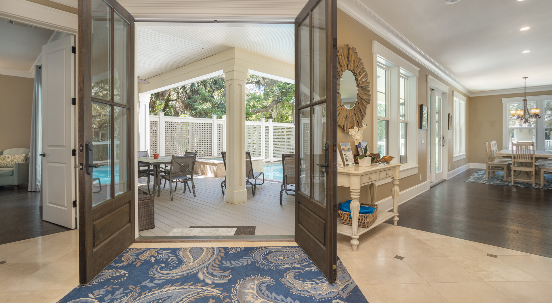 One of the Top Ten Vacation Rentals in Forest Beach 50 Yard Beach!