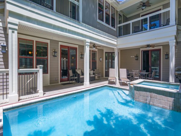 One of the Top Ten Vacation Rentals in Forest Beach 50 Yard Beach!