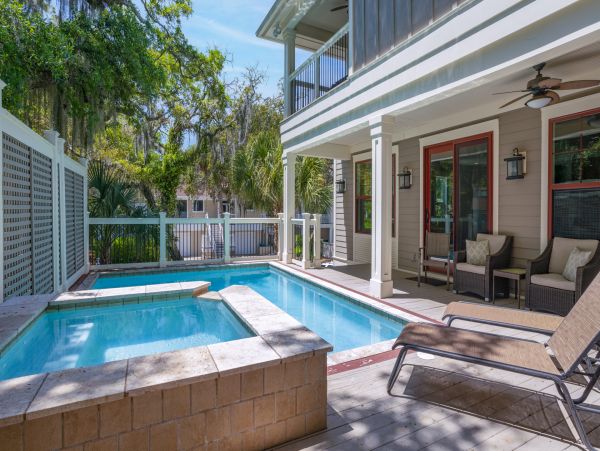 One of the Top Ten Vacation Rentals in Forest Beach 50 Yard Beach!