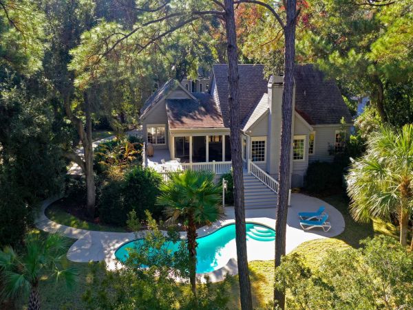 Palmetto Dunes Four Bedroom Home With Private Pool