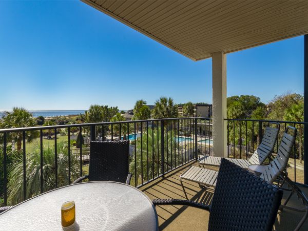 Ocean View Two Bedroom Rental Villa in Hilton Head
