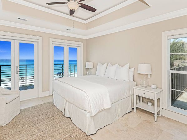 On Beach Santa Rosa Vacation Pool Home Five Bedroom