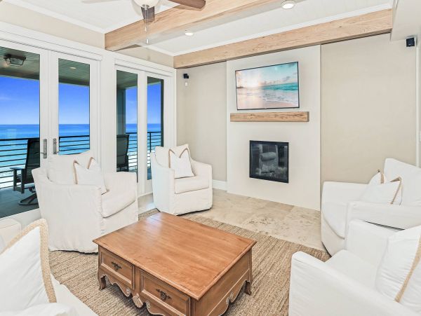 On Beach Santa Rosa Vacation Pool Home Five Bedroom