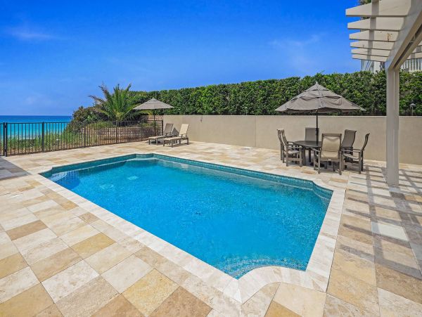 On Beach Santa Rosa Vacation Pool Home Five Bedroom
