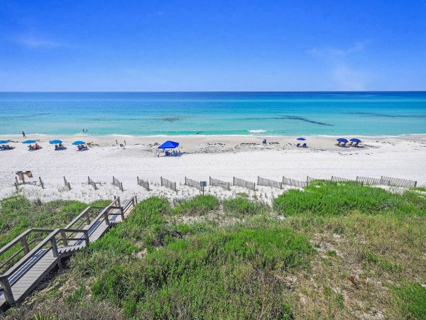 On Beach Santa Rosa Vacation Pool Home Five Bedroom