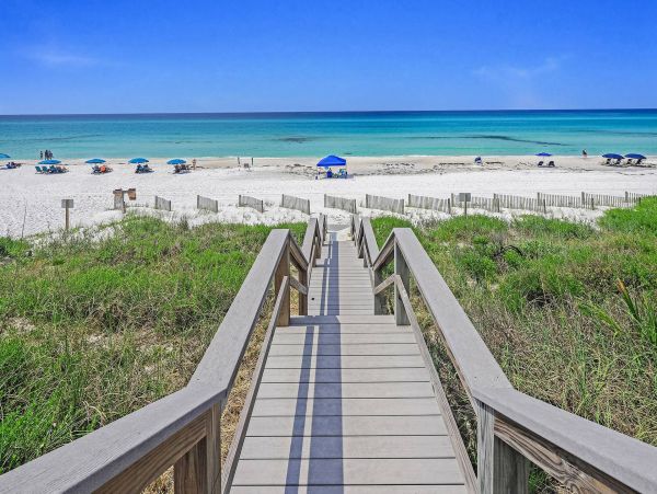 On Beach Santa Rosa Vacation Pool Home Five Bedroom