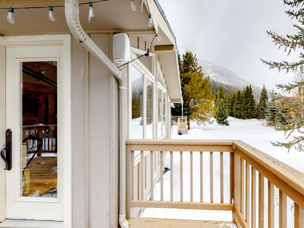 Steps to East Vail shuttle