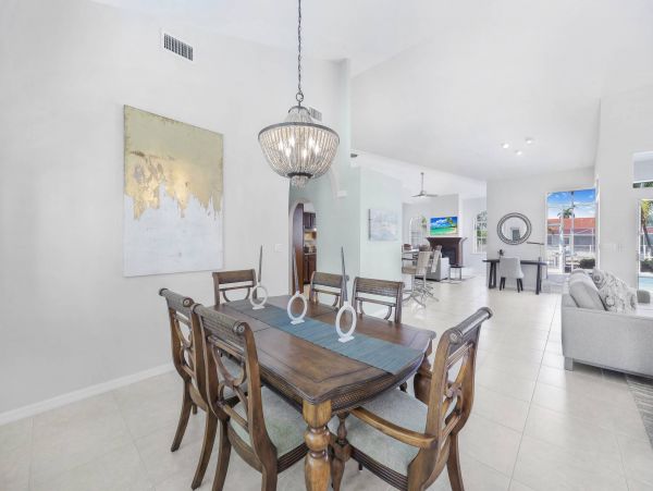 Marco Island 3 Bedroom House with Pool & Canal View
