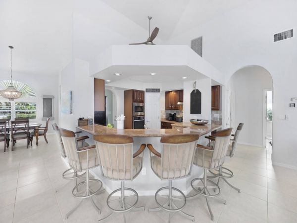 Marco Island 3 Bedroom House with Pool & Canal View