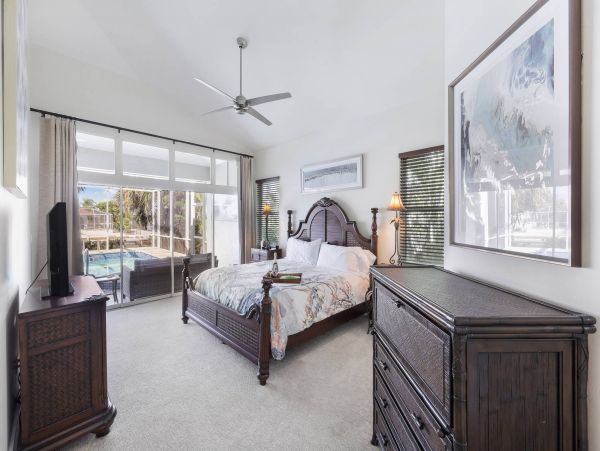 Marco Island 3 Bedroom House with Pool & Canal View
