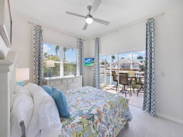 Marco Island 3 Bedroom House with Pool & Canal View