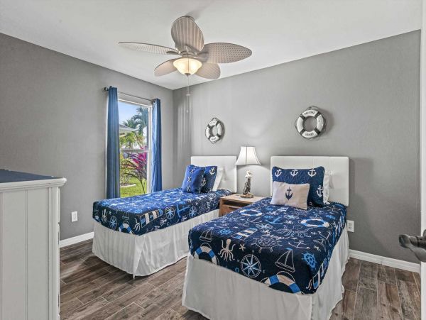 Cape Coral 4 Bedroom Pool Home with Canal View & Dock