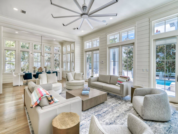 Santa Rosa Beach Glamorous Six Bedroom Vacation Home