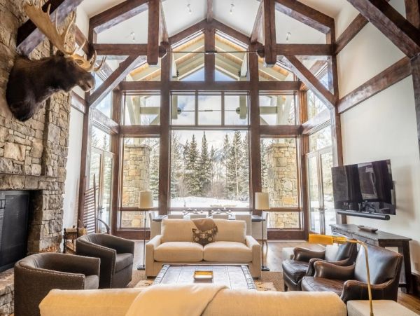 Mountain View Luxury Wilson Vacation Home 6 Bedroom with Spa