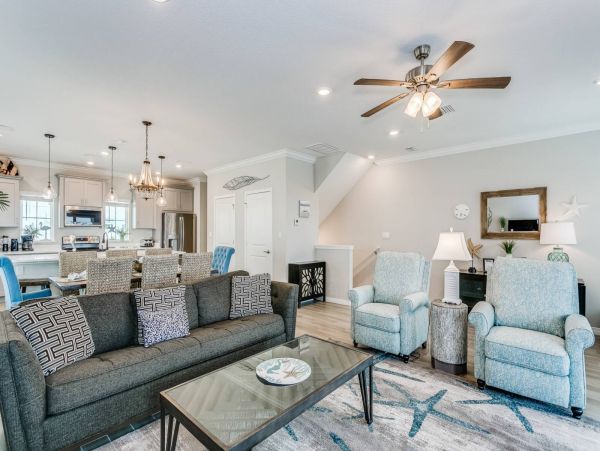 Pensacola Vacation Duplex Three Bedroom Walk to Beach