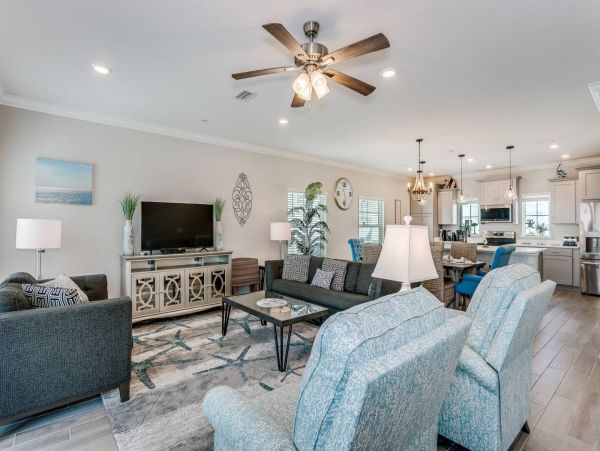 Pensacola Vacation Duplex Three Bedroom Walk to Beach