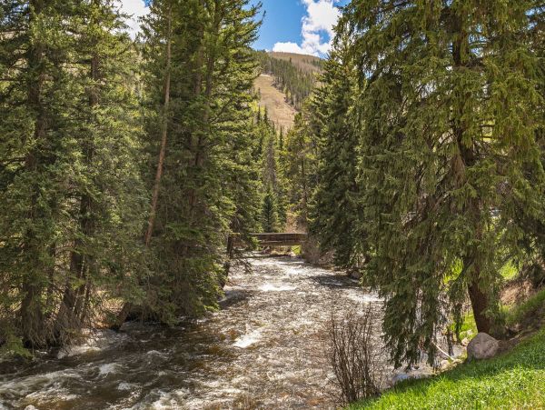 Lionshead ski in ski out condo on the creek