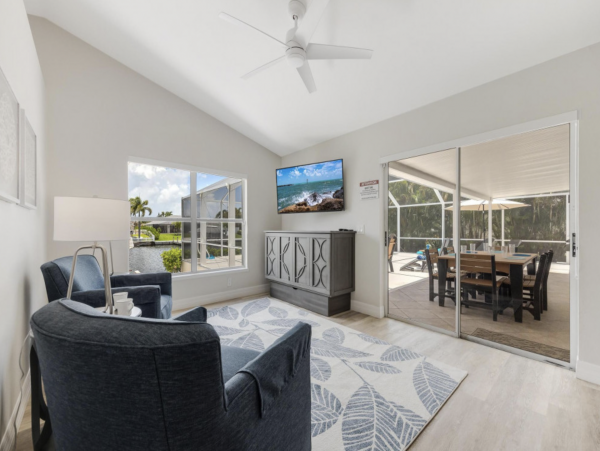 Stylish Posh Cape Coral Vacation Home with Pool & Boat Dock