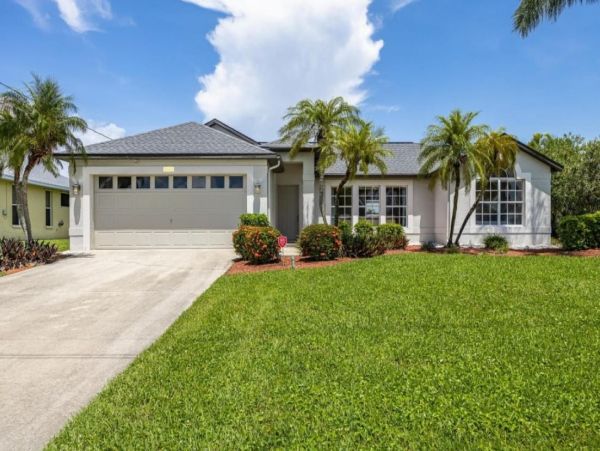 Stylish Posh Cape Coral Vacation Home with Pool & Boat Dock
