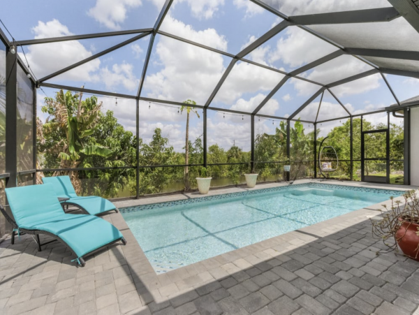 Gorgeous 4 Bedroom Home with Private Pool in Cape Coral
