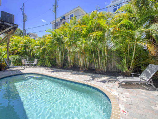 Three Bedroom, Three Bathroom Condo with Ocean views and shared pool.