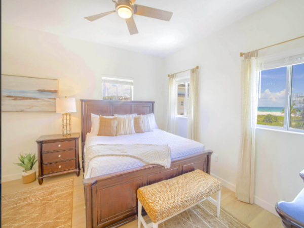 Three Bedroom, Three Bathroom Condo with Ocean views and shared pool.