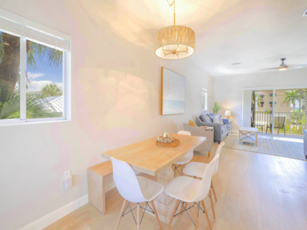 Three Bedroom, Three Bathroom Condo with Ocean views and shared pool.