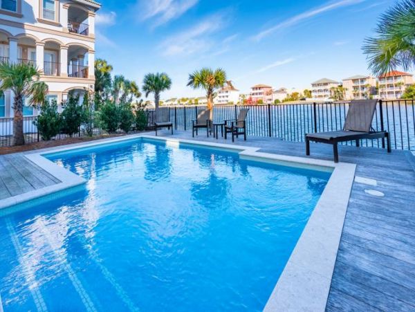Luxury Home with Pool, Lake Views and Private Beach Access