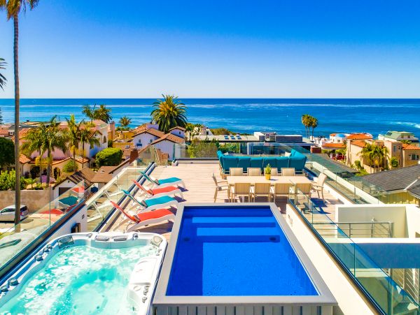 Luxury La Jolla Roof Top Pool & Hot Tub
