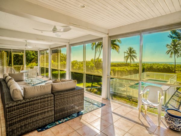Beautiful Sanibel Vacation Home with Pool & Ocean View