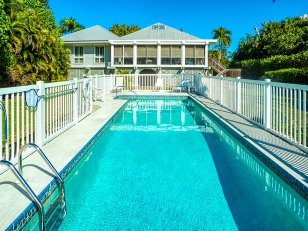 Beautiful Sanibel Vacation Home with Pool & Ocean View