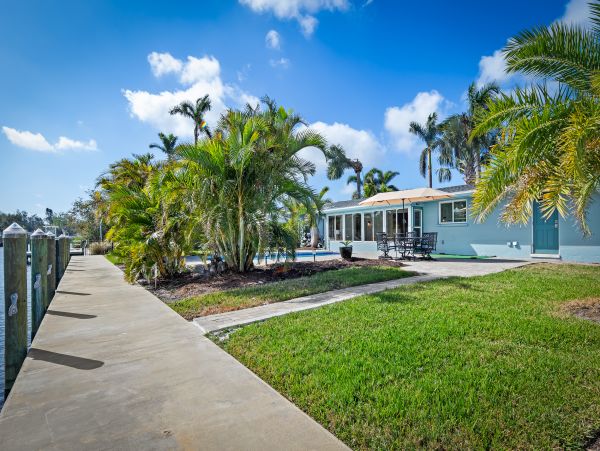 Bradenton Vacation Rental - Canal-Front Home with Pool & Dock