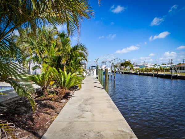 Bradenton Vacation Rental - Canal-Front Home with Pool & Dock
