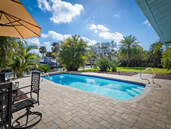 Bradenton Vacation Rental - Canal-Front Home with Pool & Dock