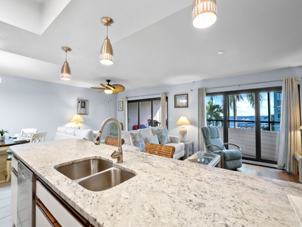Bradenton Beach Two Bedroom Rental with Stunning Bay Views