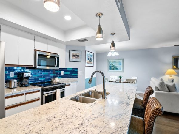 Bradenton Beach Two Bedroom Rental with Stunning Bay Views