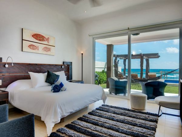 Oceanfront Riviera Maya Vacation Pool Villa Four Bedroom