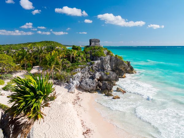 Oceanfront Riviera Maya Vacation Pool Villa Four Bedroom